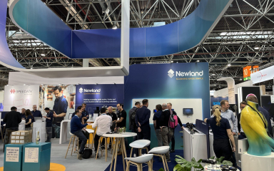 Image shows Newland stand at the trade show