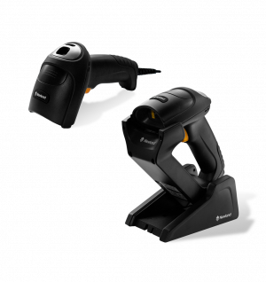 Image of a handheld scanner named the HR52 Series - Available in as corded or wireless, this handheld barcode scanner scans virtually all barcodes